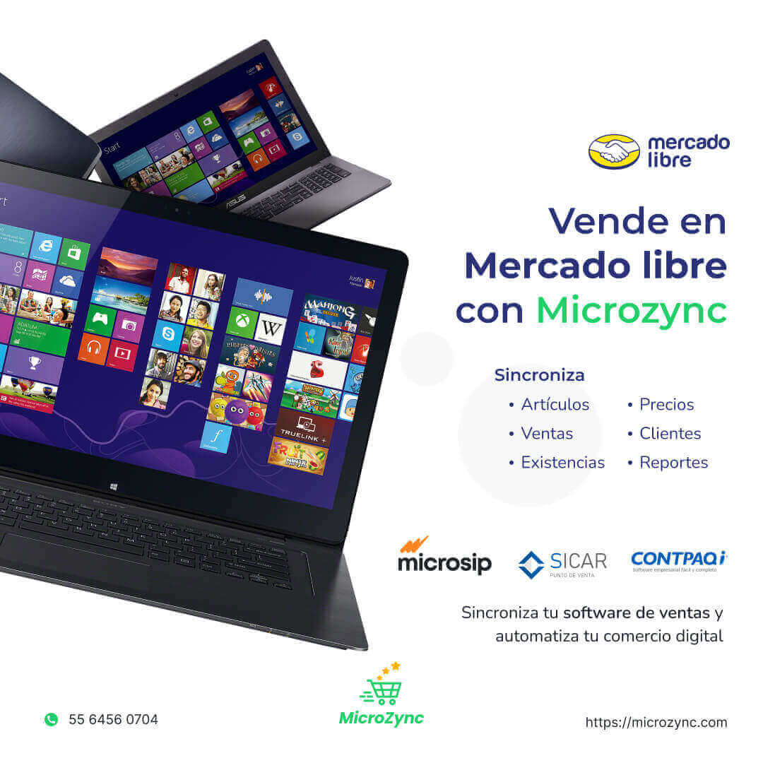 Vende en Mercado Libre con Microzync
