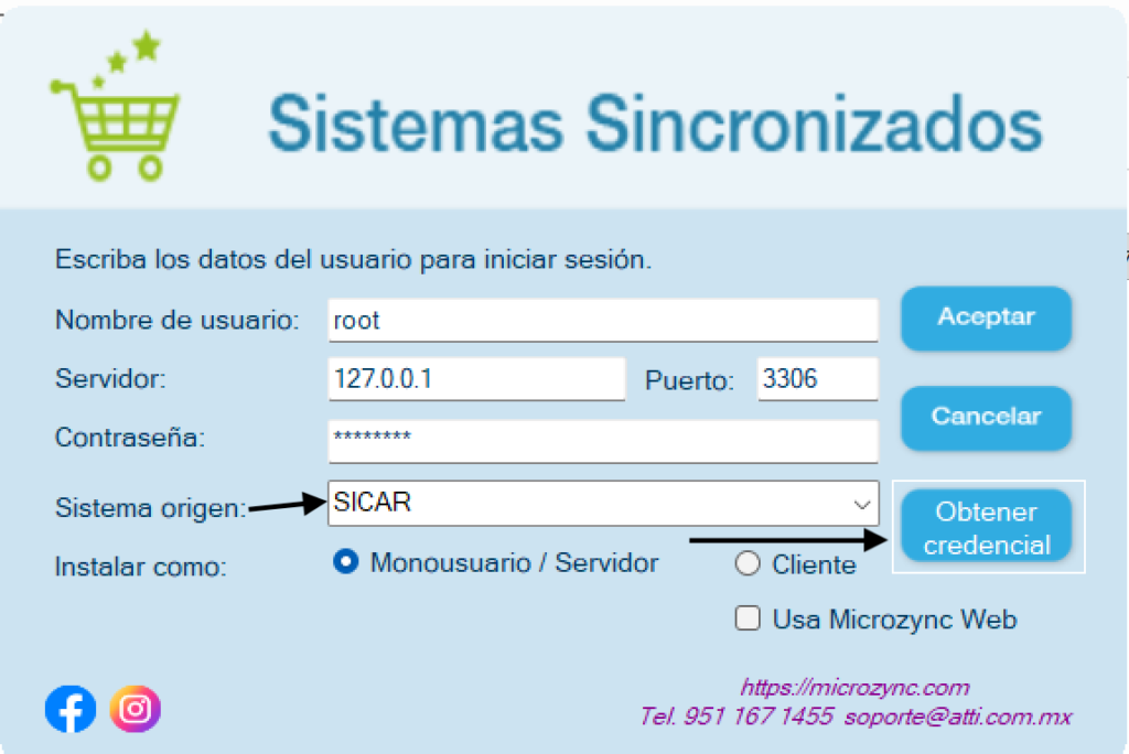 MicroZync &mdash;Picture &mdash; Instalación y activación del sistema Microzync