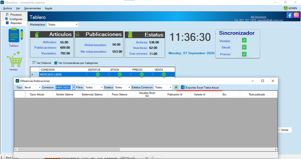 MicroZync &mdash;Picture &mdash; Tareas programadas y Tablero en Microzync