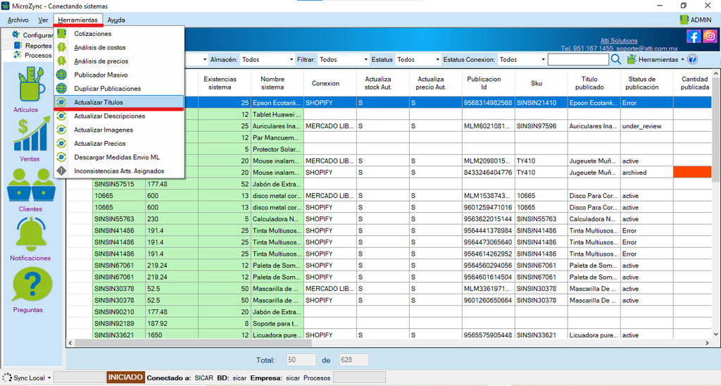 MicroZync &mdash;Picture &mdash; Componentes de Microzync
