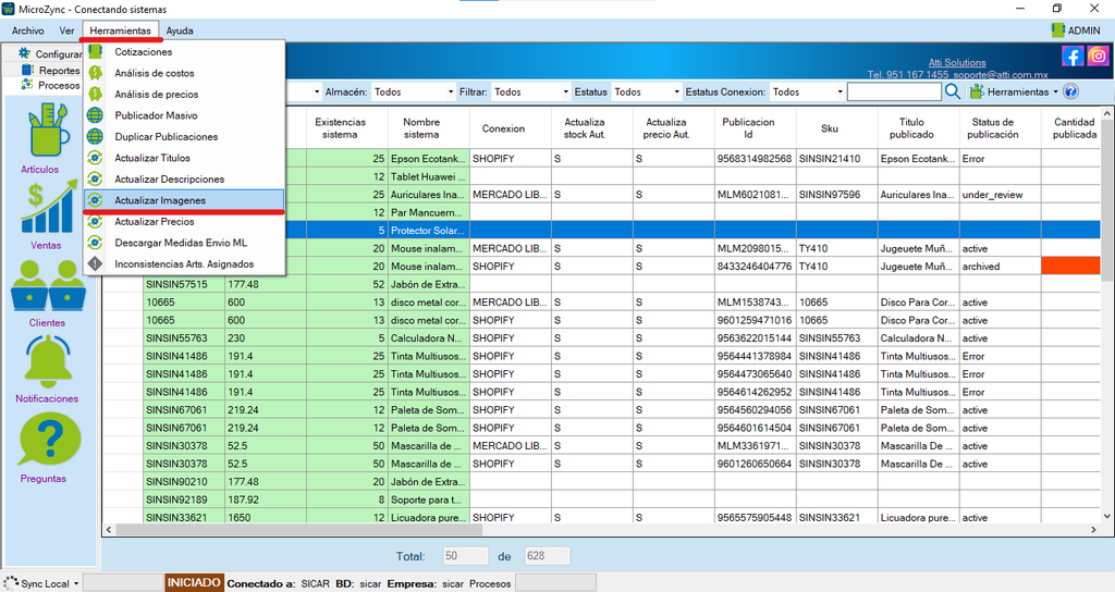 MicroZync &mdash;Picture &mdash; Componentes de Microzync