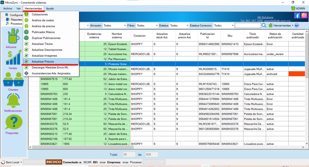 MicroZync &mdash;Picture &mdash; Componentes de Microzync