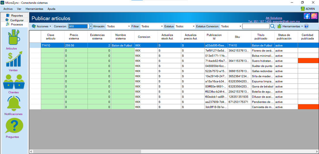 Conecta Sicar 4 con Wix 26 MicroZync —Picture — Conecta Sicar 4 con Wix