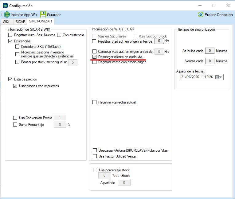 Conecta Sicar 4 con Wix 56 MicroZync —Picture — Conecta Sicar 4 con Wix