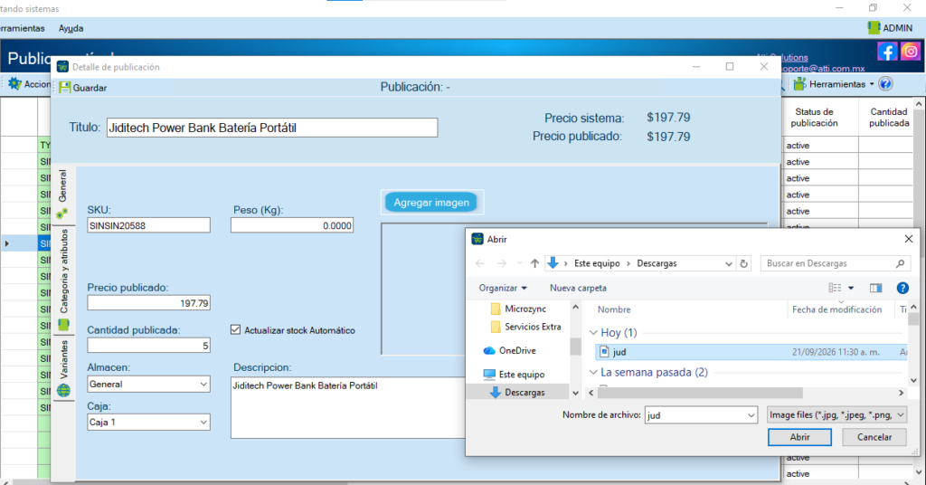Conecta Sicar 4 con Wix 38 MicroZync —Picture — Conecta Sicar 4 con Wix