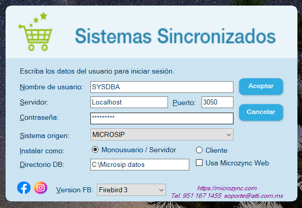 MicroZync &mdash;Picture &mdash; Instalación y activación del sistema Microzync