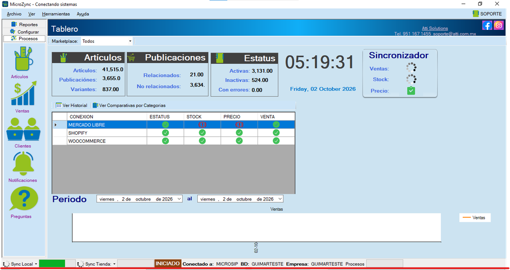 MicroZync &mdash;Picture &mdash; Conectar Microsip con Woocommerce
