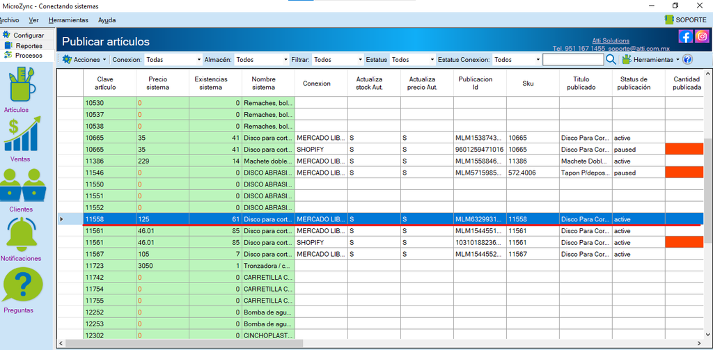 Conectar Microsip con Mercado Libre 59 MicroZync —Picture — Conectar Microsip con Mercado Libre