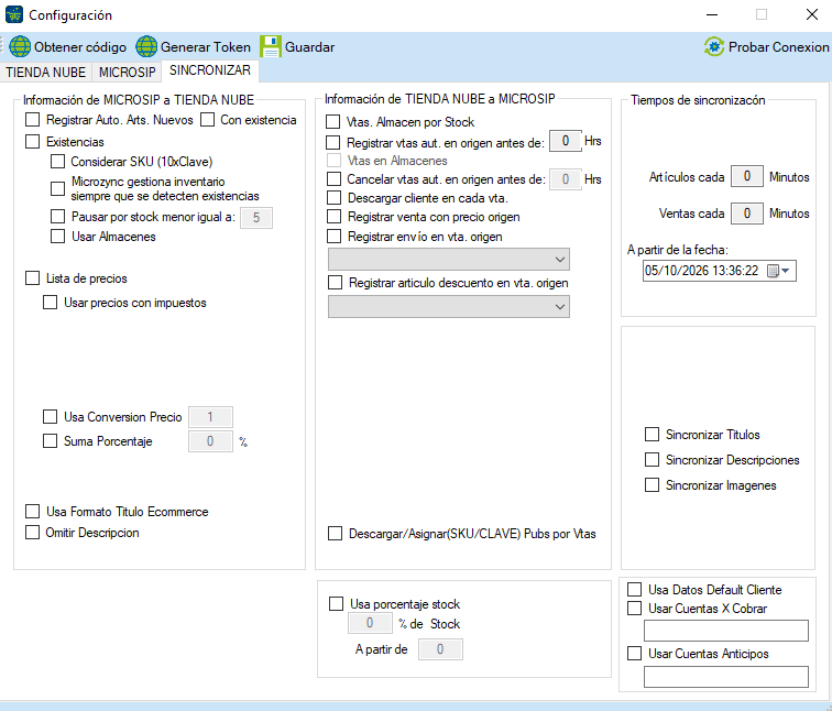 MicroZync &mdash;Picture &mdash; Conecta Microsip con Tienda Nube