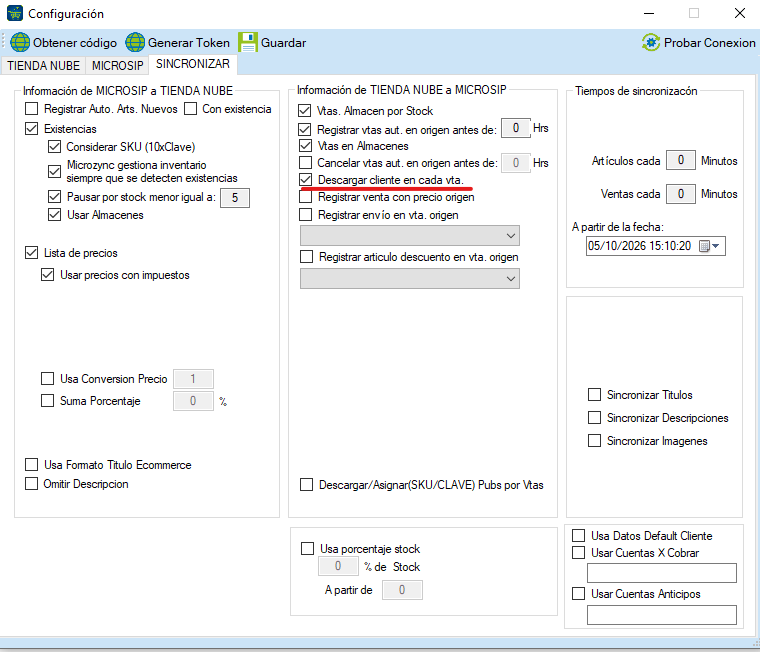MicroZync &mdash;Picture &mdash; Conecta Microsip con Tienda Nube
