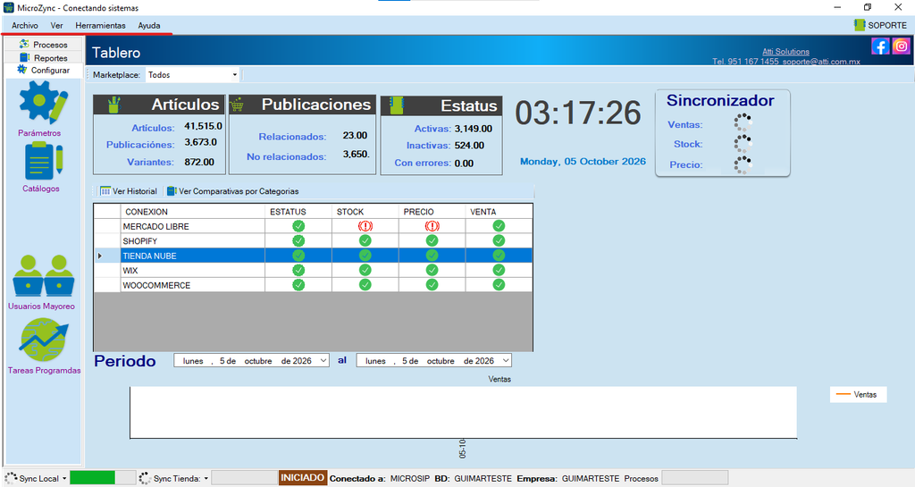 MicroZync &mdash;Picture &mdash; Conecta Microsip con Tienda Nube