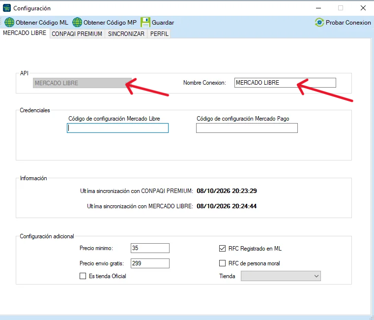 MicroZync &mdash;Picture &mdash; Conectar Contpaqi con Mercado Libre