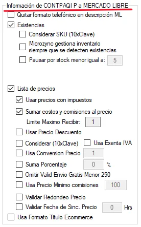MicroZync &mdash;Picture &mdash; Conectar Contpaqi con Mercado Libre