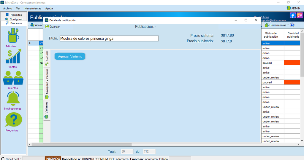 MicroZync &mdash;Picture &mdash; Conectar Contpaqi con Shopify