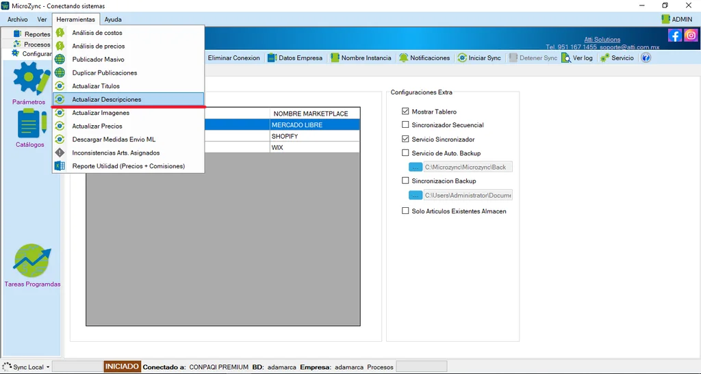 MicroZync &mdash;Picture &mdash; Conecta Contpaqi con Wix