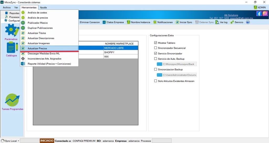 MicroZync &mdash;Picture &mdash; Conecta Contpaqi con Wix