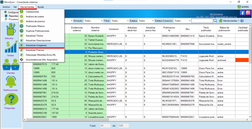 Conectar Microsip con Mercado Libre 89 MicroZync —Picture — Conectar Microsip con Mercado Libre