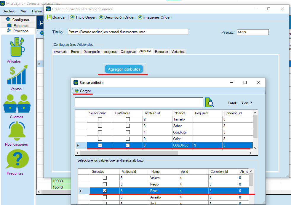 MicroZync &mdash;Picture &mdash; Conectar Microsip con Woocommerce